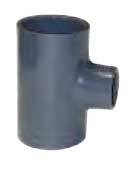 PVC Fittings Reducing Tee S 3 x 3 x 2&1/2 inch