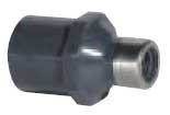 Reinforced Reducing Female Adaptor - Spigot x FPT - 1/2" x 1/4"